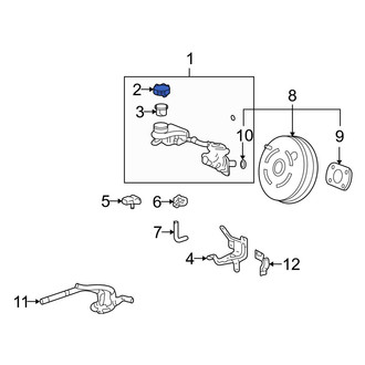 Acura OE - Brake Master Cylinder Reservoir Cap