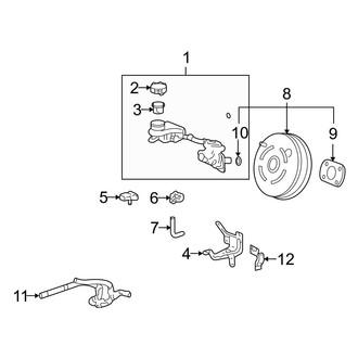 Acura OE - Cowl - Components on Dash Panel