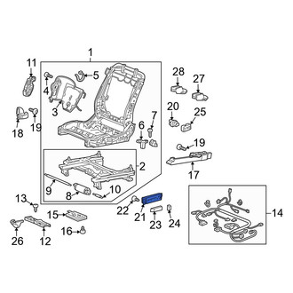 Acura OE - Left Power Seat Switch