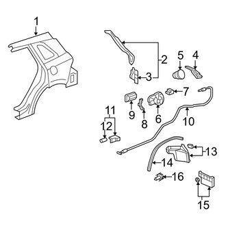 Acura OE - Quarter Panel & Components