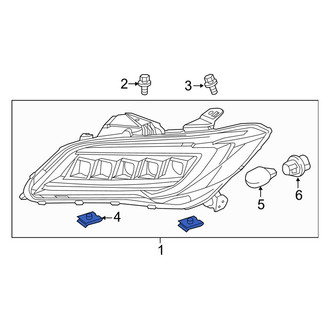 Acura OE - Headlight Mounting Nut