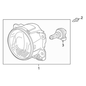 Acura OE - Front Lamps - Fog Lamps