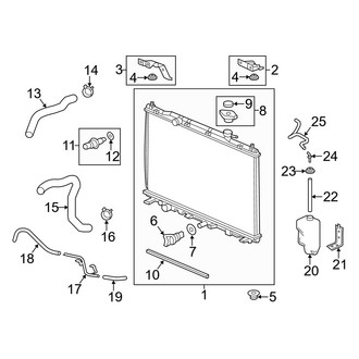 Acura OE - Cooling - Radiator & Components
