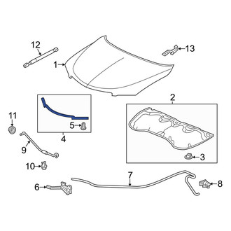 Acura OE - Hood Seal