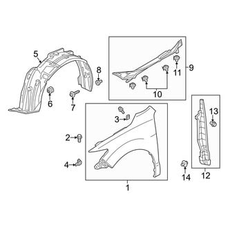 Acura OE - Fender & Components