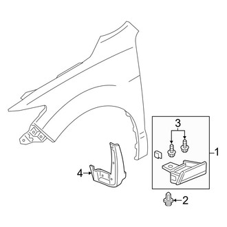 Acura OE - Fender - Exterior Trim