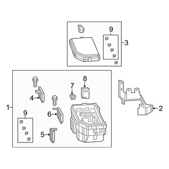 Acura OE - Electrical - Fuse & Relay (Engine Compartment)