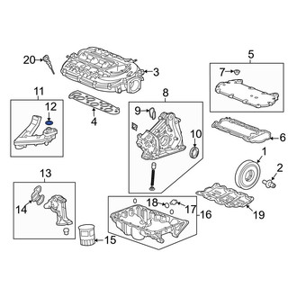 Acura OE - Engine Oil Pump Pickup Tube Gasket