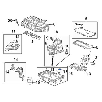 Acura OE - Engine Oil Drain Plug