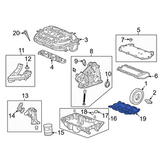 Acura OE - Engine Oil Sump Windage Tray