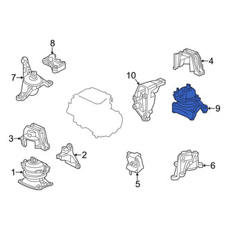 Acura OE - Rear Engine Mount