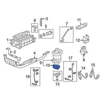 Acura OE - Exhaust Gas Recirculation (EGR) Valve Gasket