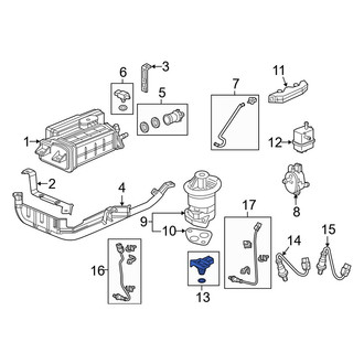 Acura OE - Manifold Absolute Pressure Sensor
