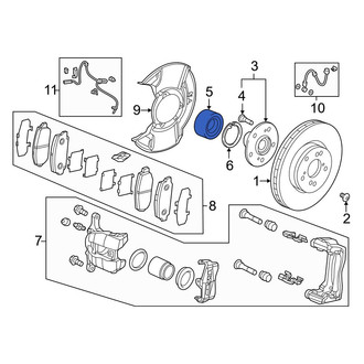 Acura OE - Front Wheel Bearing