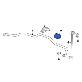 Acura OE - Front Suspension Stabilizer Bar Bushing