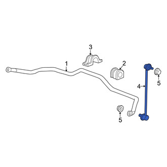 Acura OE - Front Left Suspension Stabilizer Bar Link