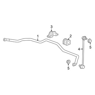 Acura OE - Front Suspension - Stabilizer Bar & Components