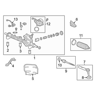 Acura OE - Steering Gear & Linkage