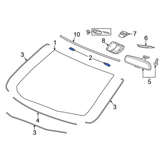 Acura OE - Windshield Clip