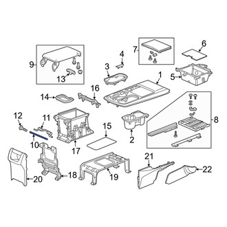 Acura OE - Console Armrest Pin