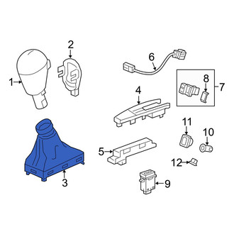 Acura OE - Automatic Transmission Shift Lever Boot
