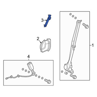 Acura OE - Front Seat Belt Height Adjuster