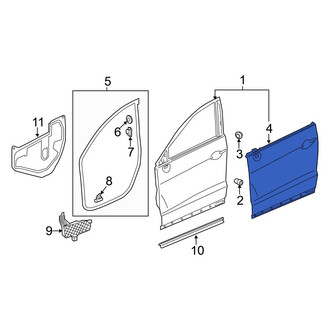 Acura OE - Front Left Outer Door Outer Panel