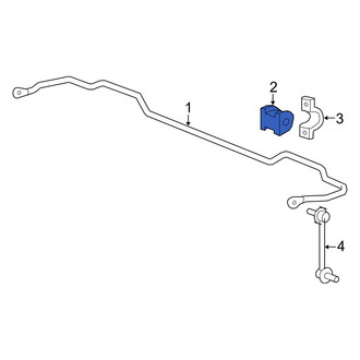 Acura OE - Rear Suspension Stabilizer Bar Bushing