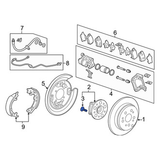 Acura OE - Wheel Lug Stud