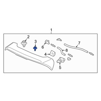 Acura OE - Spoiler Clip