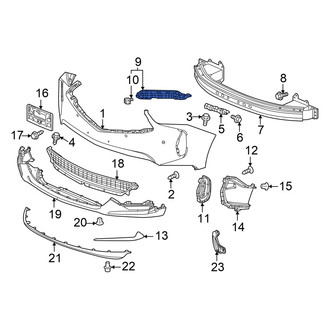 Acura OE - Front Left Bumper Cover Bracket