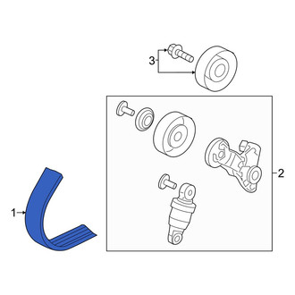 Acura OE - Serpentine Belt