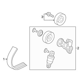 Acura OE - Cooling - Belts & Pulleys (Base / PMC Edition / SH-AWD)