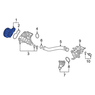 Acura OE - Engine Water Pump