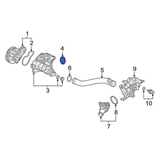 Acura OE - Engine Water Pump Housing O-Ring