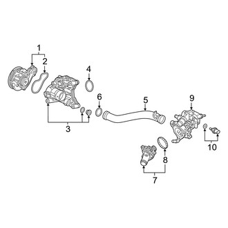 Acura OE - Cooling - Water Pump