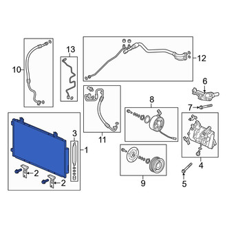 Acura OE - A/C Condenser