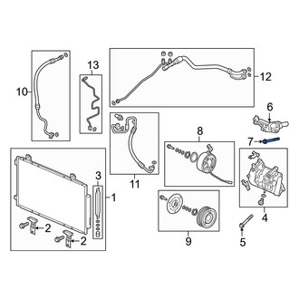 Acura OE - A/C Compressor Bolt
