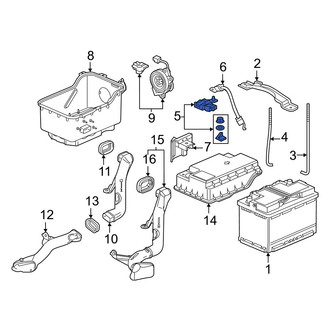 Acura OE - Battery Cable Terminal End