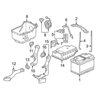 Acura OE - Electrical - Battery