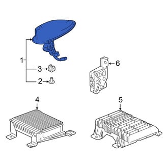 Acura OE - Radio Antenna Assembly