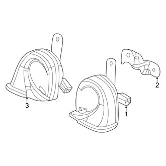Acura OE - Electrical - Horn