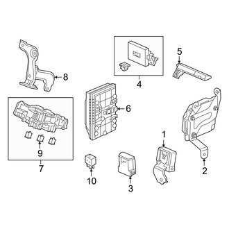 Acura OE - Electrical - Fuse & Relay (Cabin)