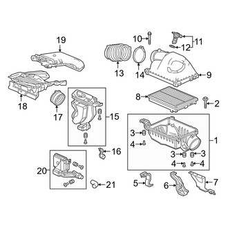 Acura OE - Engine / Transaxle - Air Intake