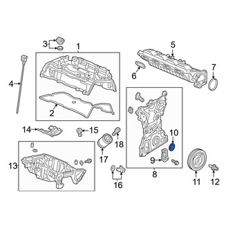 Acura OE - Engine Crankshaft Seal