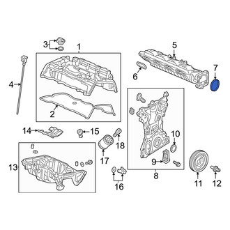 Acura OE - Fuel Injection Throttle Body Mounting Gasket