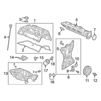 Acura OE - Engine / Transaxle - Engine Parts