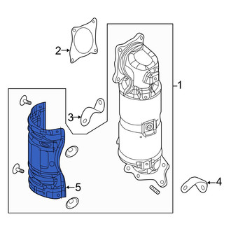 Acura OE - Catalytic Converter Heat Shield