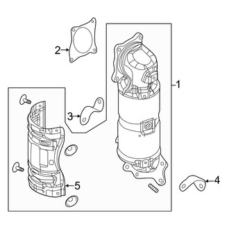 Acura OE - Exhaust System - Manifold