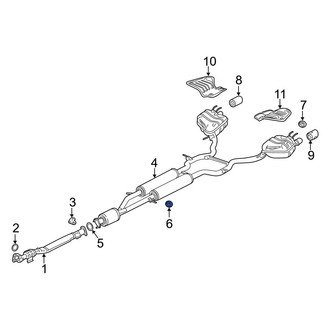 Acura OE - Exhaust System Hanger